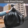 BITFUL Heavy-Duty Refuse Sacks Bin Liners -Strong- Leak-proof- 75L Capacity-