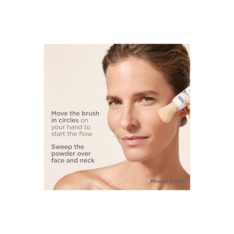 ISDIN Polvo de cepillo mineral, contaminacin facial y proteccin de