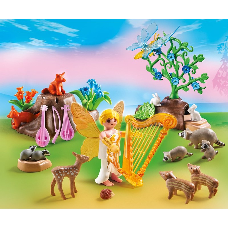 Playmobil 5451 Music Fairy with Woodland Creatures