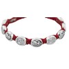 Divine Mercy Blessing Bracelet with Red Cord adjustable