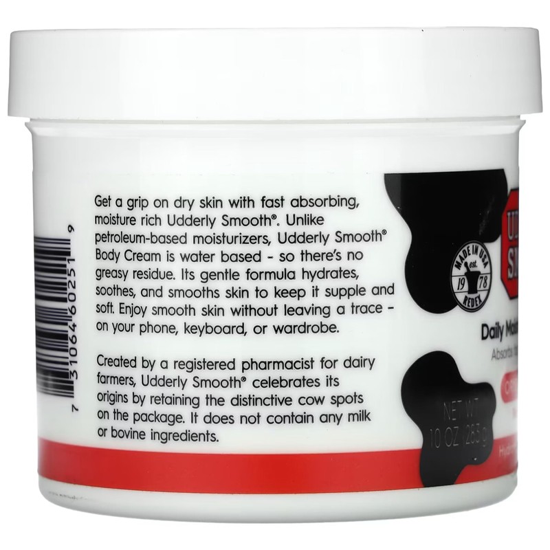 Udderly Smooth Body Cream, 10 Oz.