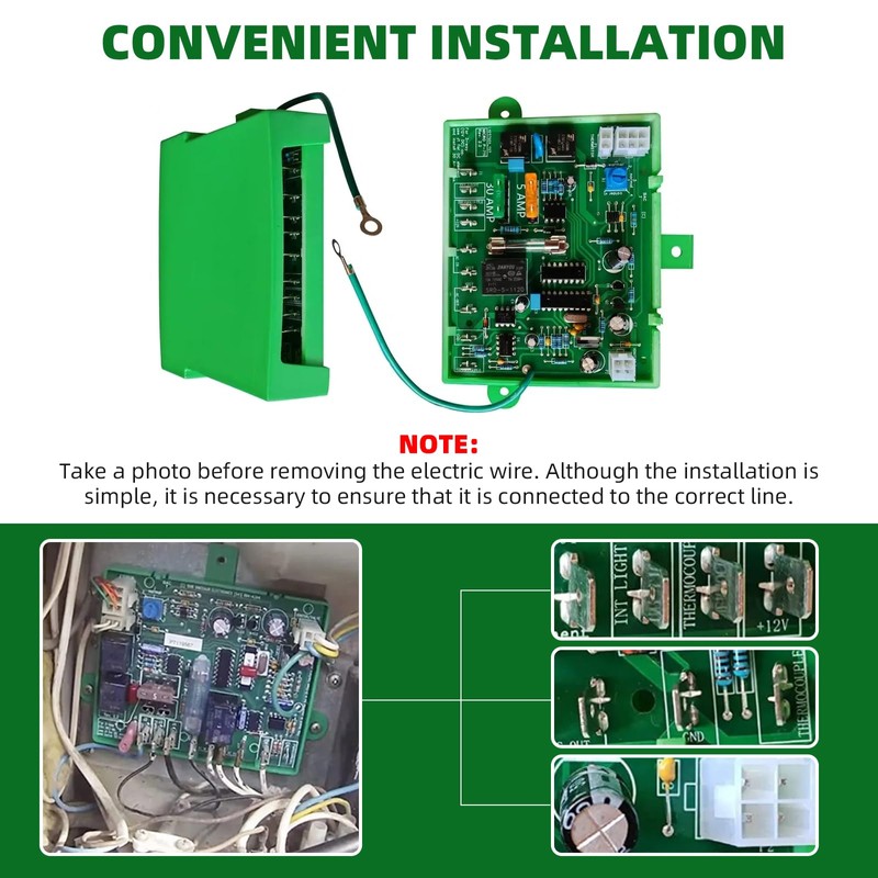 Tellfeel Micro P-711 Refrigerator Main Power Control Circuit Board for