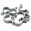 Bonsicoky 12 Pcs 1/2 Inch PVC Pipe Straps - Two