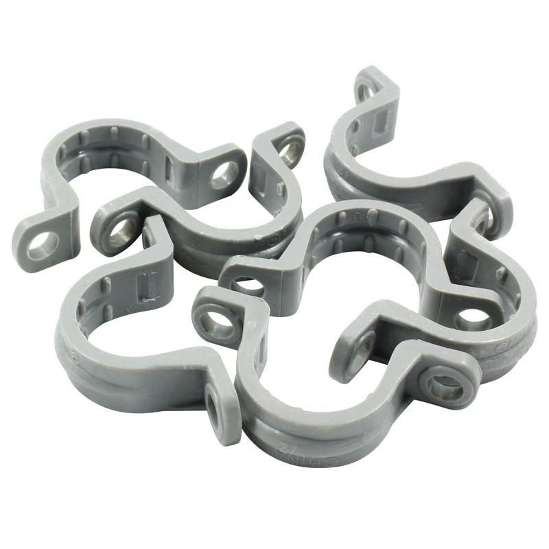 Bonsicoky 12 Pcs 1/2 Inch PVC Pipe Straps - Two
