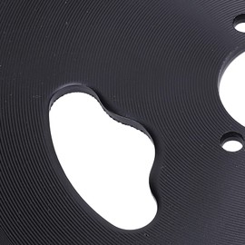 Sprocket, T8F 74T Tooth 35 mm Steel Sprocket Motorcycle Rear Wheel 19 cm x 3.5 cm for Small Motorcycles 4-Wheel Drive