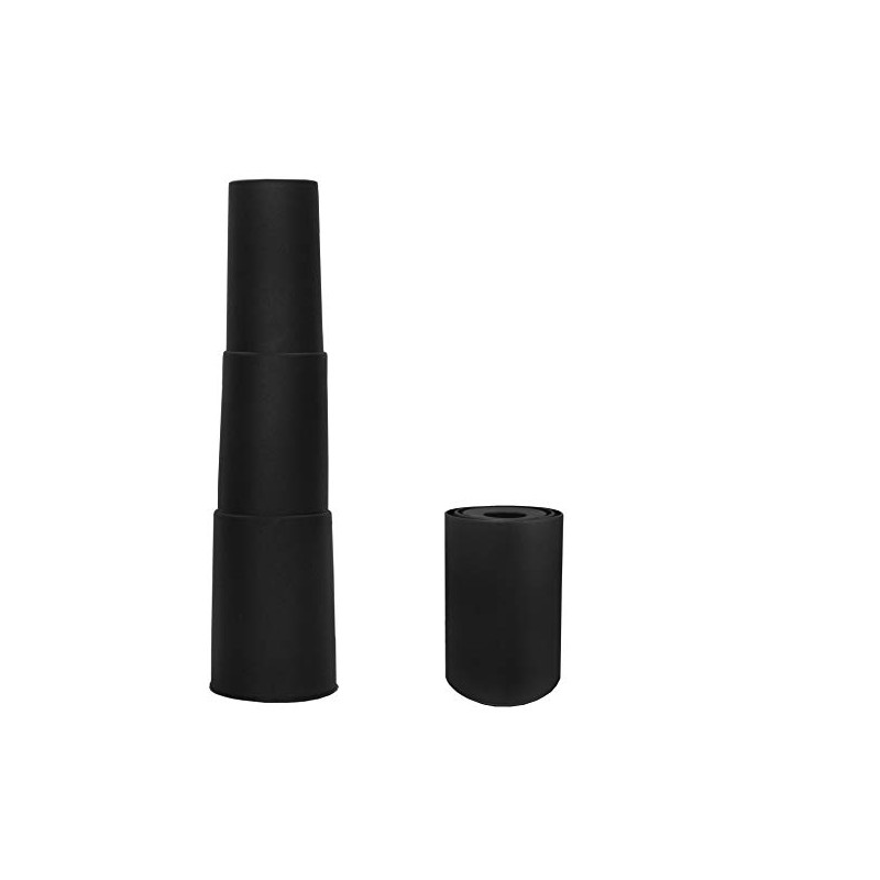 chairpartsonline Telescoping Gas Cylinder Lift Dust Cover Shroud for Office