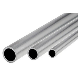 Aluminium Round Tube Rolled Aluminium Profile 20 x 2 mm 1500 mm