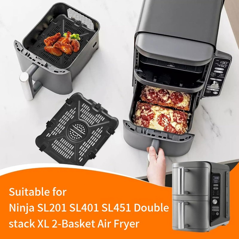 GCQ Air Fryer Grill Pan for Ninja SL201 SL401 SL451