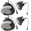 2x Fuel Cap #0000 350 0525 & 2x Oil Cap