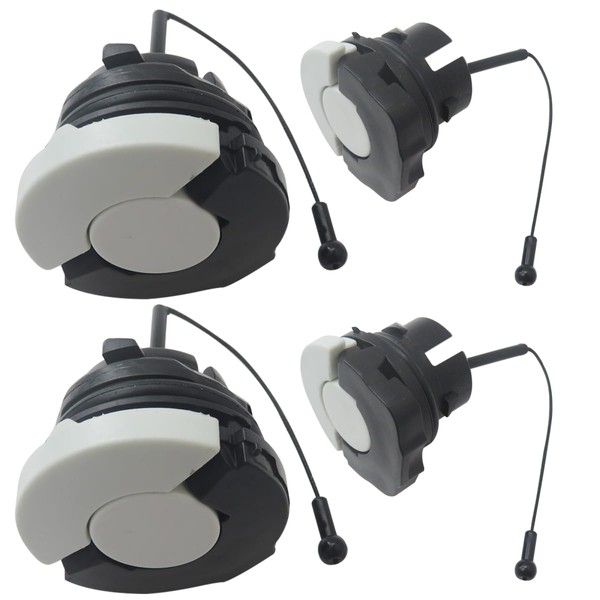 2x Fuel Cap #0000 350 0525 & 2x Oil Cap