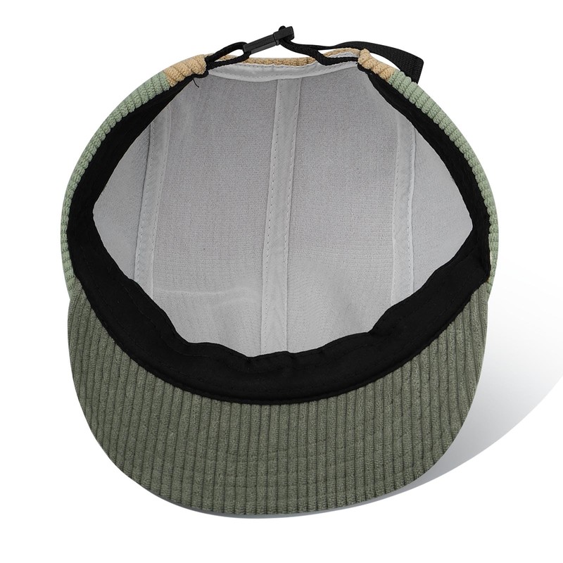 Clakllie Flat Brim Embroider Baseball Cap for Men Women Cotton