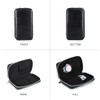 CONTACT'S FAMILY Watch Storage Case, Leather Watch Pouch, Genuine Leather