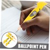 Operitacx Boys and Girls Friends Teachers Cartoon Style Wooden Ballpoint