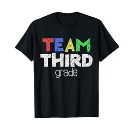 Team Third Grade Shirt 3rd Grade Boy Girl Back To School T-Shirt