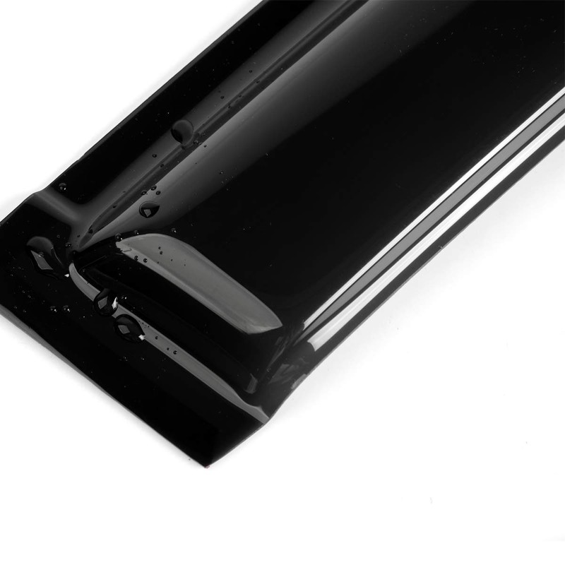 VICOJETOR 94455 Original Side Window Wind Deflector, 4pcs Out-Channel Tape-On