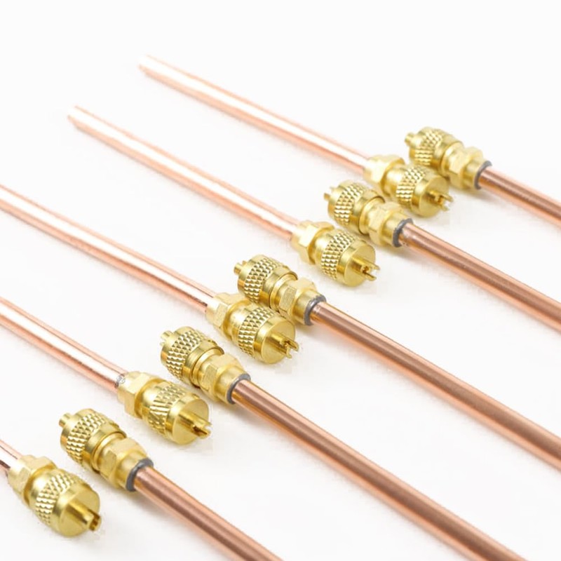 BesNPT Brass and Copper 1/4" SAE x 1/4" OD x
