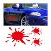 JNNJ 3 Pieces Paint Splashes Sticker, Car Stickers Stylish Unique