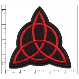 Patchwork Paradise John Paul Jones Led Zepplin Symbol Embroidered Iron On Patch Rock Band Symbol