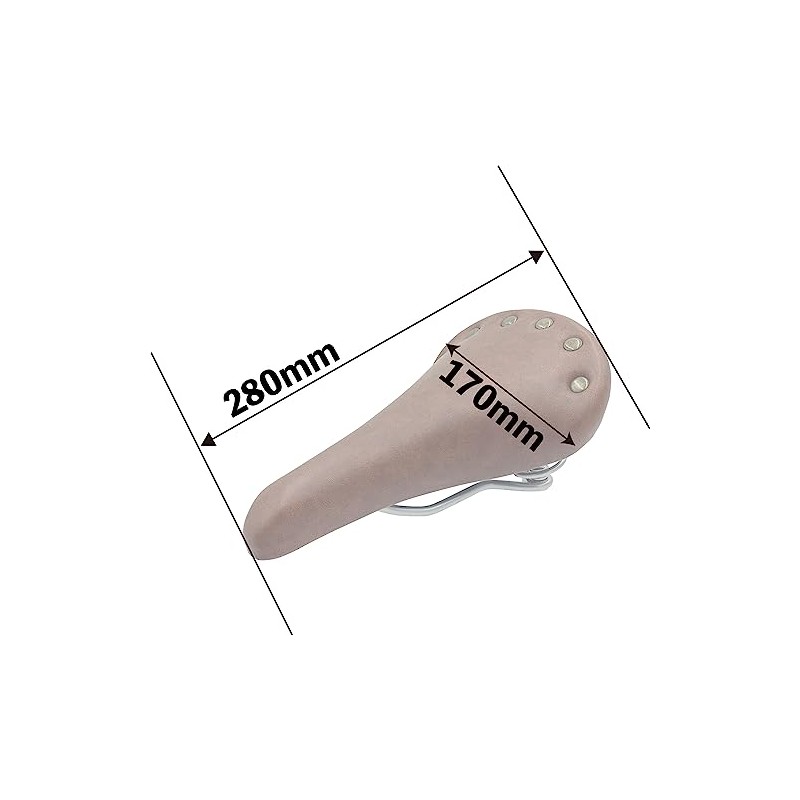 NOGUCHI Bicycle Saddle [Sports Saddle with Studs] Black