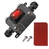 Guuzi IP67 Waterproof Inline Cord Switch DPST AC 20A-125V, 16A-250V,