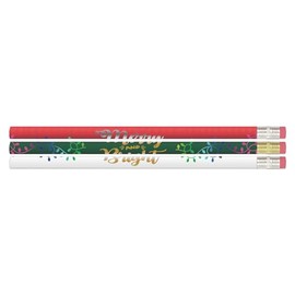 Musgrave Pencil Company Merry & Bright Pencil, Pack of 12