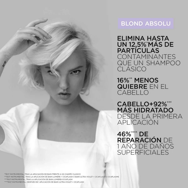 Kerastase Shampoo Blond Bain Ultraviolet 250ml Cabello Rubio