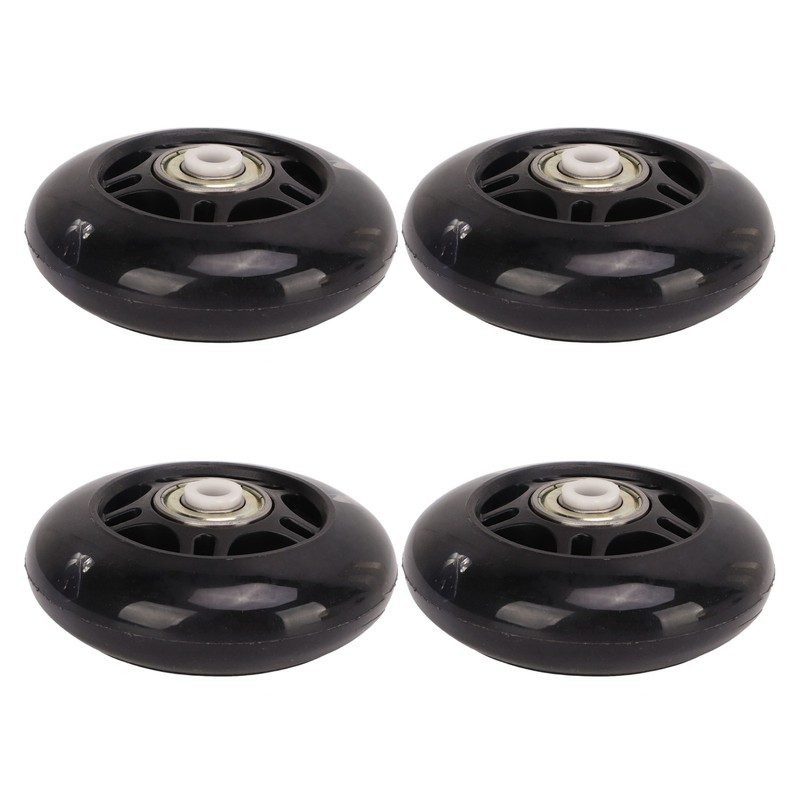 4 PCS Inline Skate Flash Wheel Roller Skate PU Wheels