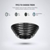 NEEWER® Filter Step Up Ringe-Set 49-52-55-58-62-67-72-77mm-49mm 7pcs 77mm Sonnenblende