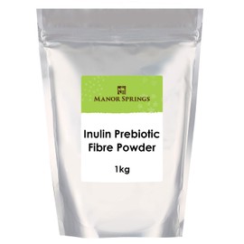 Inulin Prebiotic Fibre Powder 1kg by Manor Springs