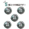 Shell Buttons, Shellfish, Single Sided, Black Butterfly Shell Shirt Button,