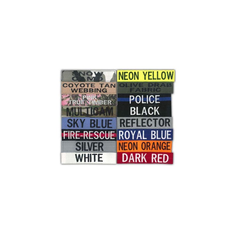 Custom Uniform Name Tape. American Camo, 6 Inch Sew on