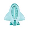 Kikkaboo Wasserthermometer Flugzeug, Badethermometer für ein sicheres Baden, Farbe:türkis