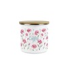 Purely Home Carnation Flowers Coffee Storage Canister - Pink &