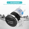 Engine Start Push Button, 12V Waterproof Car Ignition Starter Switch