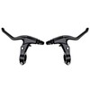 Clarks Cycle Systems CLK-24 Three Finger Alloy V-Brake Levers, Black,