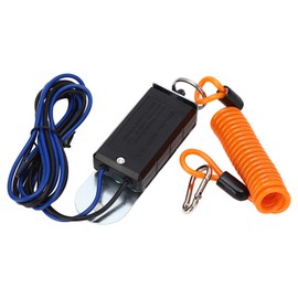 6 Foot Trailer Breakaway Switch 304 Stainless Steel PVC ABS Breakaway Cable Switch Knit