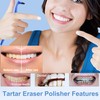 SMILEHEVEN 3Pcs Teeth Stain Remover,Tooth Stain Eraser,Tartar Eraser Polisher,Dental Plaque