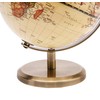 TOPGLOBE 14cm Antique Globe Mini World Globe - 14cm Diametre