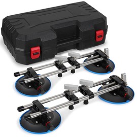 Senhill 2 Pack Seamless Setter with 6" Vacuum Suction Cups for Seam Joining and Leveling, Countertop Seam Setter for Marble, Ceramic, Tile, Glass, Granite