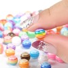 Lnvision Pack of 400 6 mm Colourful Beads Rainbow Acrylic
