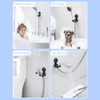 Shower Head Holder, Suction Cup Handheld Shower Head Bracket Adjustable