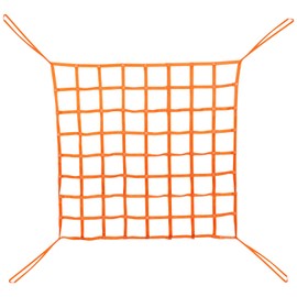 Lifting Net Cargo Hanging Net, Hanging Lifting Net Made of Polyester, Net Cargo Lfting, Cargo Net, Hanging Lifting Luggage Net for Loading and Unloading Goods, Protective Net (1 x 1 m / 300 kg)