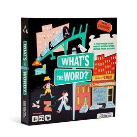 #CultureTags What's The Word, Party Board Game for Anyone Who Loves a Good Brain Teaser, 2-6 Players, Ages 8+ Years, 30-Minute Game Play, CB Games