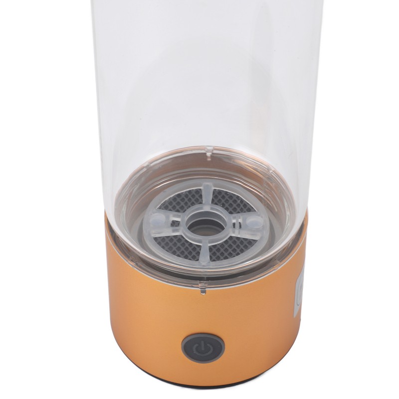 Hydrogen Water Bottle Portable 410ml Hydrogen Rich Water Glass Cup