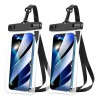 2pz Funda Bolsa Protectora Impermeable Para Teléfono Móvil