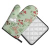 Oplp Cute Rabbit and Mushroom Oven Mitts and Pot Holders