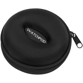 Case WATCHPOD Travel Watch Case | Single Watch Box w/Zipper for Storage | Cushione...