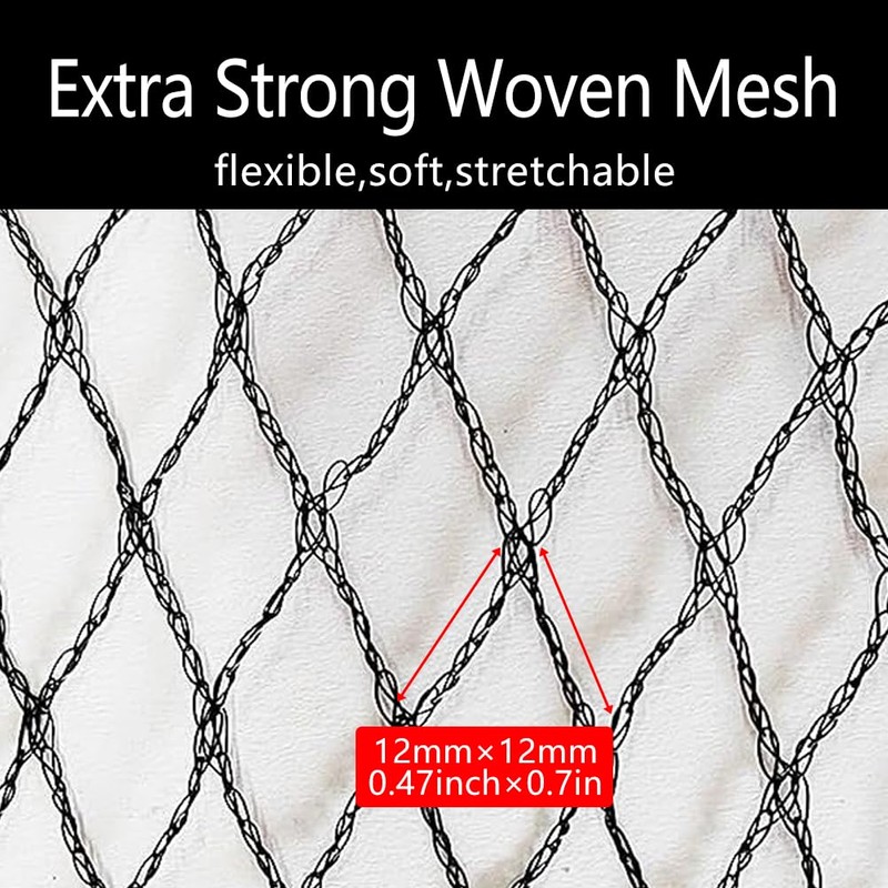 24 Ft Round Above Ground Pool Leaf Net Cover -