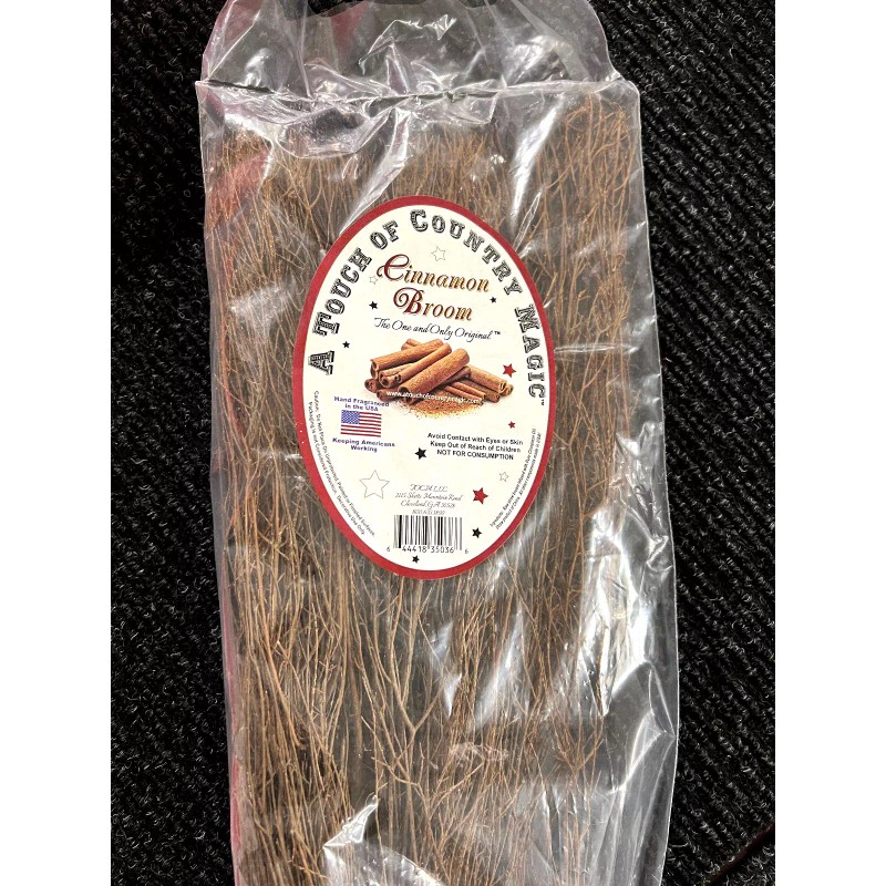 A TOUCH OF COUNTRY MAGIC CINNAMON SCENTED 36" BROOM(S)
