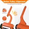 HOTYELL Log Peeler Debarker - Upgraded Chainsaw Attachment for Husqvarna